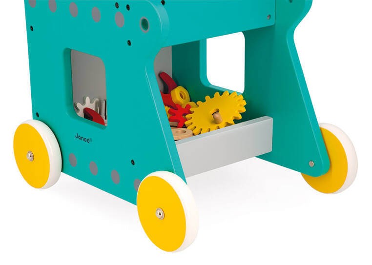 Wózek warsztat magnetyczny z narzędziami Robot Brico ‘Kids 18 m+ / Janod