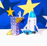 Klocki Magnetyczne Kosmos 32 el. / Magna-Tiles