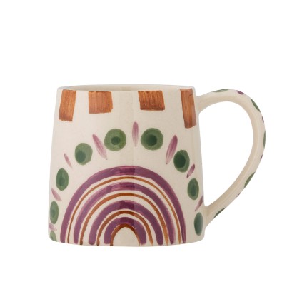 Dziecięcy kubek z kamionki - Shama, zielony / Bloomingville Mini