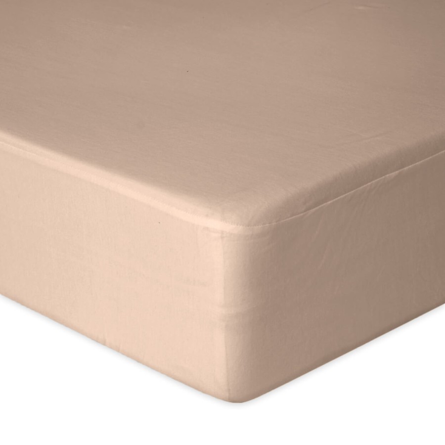 Prześcieradło nieprzemakalne i oddychające BAMBOO 60x120, taupe / Babymatex