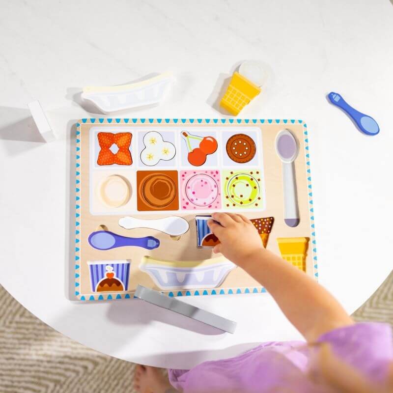 Układanka magnetyczna Lody / Melissa & Doug