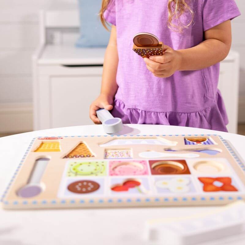 Układanka magnetyczna Lody / Melissa & Doug