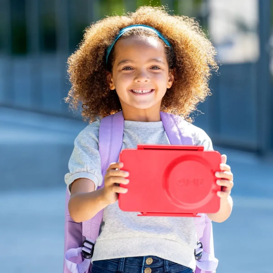 OMIEBOX UP lunch box z termosem, Cherry Pink / OMIE