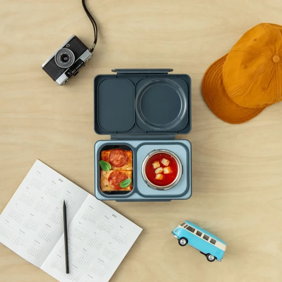 OMIEBOX UP lunch box z termosem, Graphite / OMIE