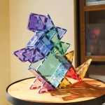 Klocki magnetyczne Large Creative Pack Pastel - 125 el. / Cleverclixx