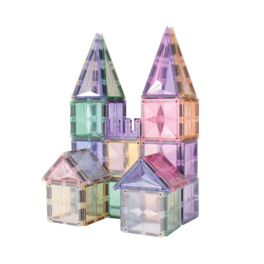 Klocki magnetyczne Large Creative Pack Pastel - 125 el. / Cleverclixx