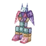 Klocki magnetyczne Large Creative Pack Pastel - 125 el. / Cleverclixx