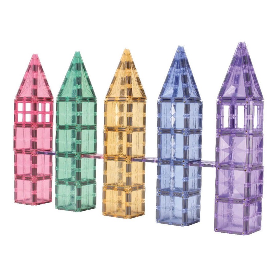 Klocki magnetyczne Mega Creative Pack Pastel - 210 el. / Cleverclixx