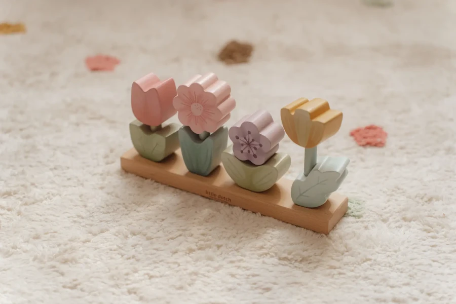 Układanka Kwiaty Fairy Garden FSC / Little Dutch