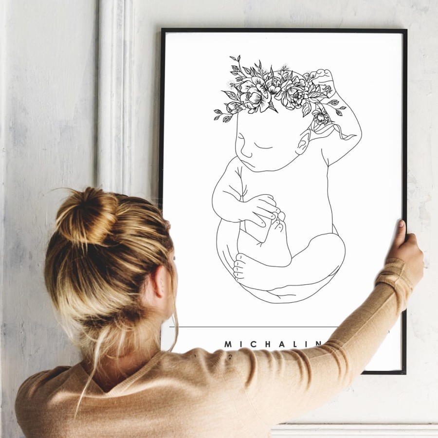 Metryczka #10 / Minimal Line - Klaudia Mączka-Rzewuska