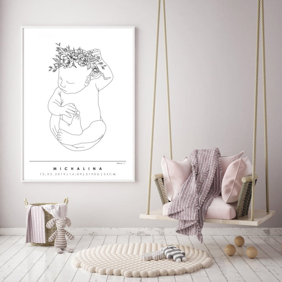 Metryczka #10 / Minimal Line - Klaudia Mączka-Rzewuska