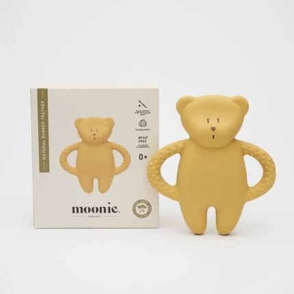Gryzak z naturalnego kauczuku - miś honey / Moonie
