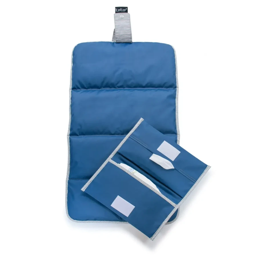 Przewijak podróżny Napper combi-set, denim blue / KipKep