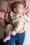 Skarpetki niemowlęce Stay-on-Socks, Pastel Violet / KipKep