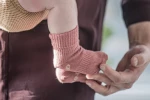 Skarpetki niemowlęce Stay-on-Socks, Mauve / KipKep