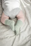 Skarpetki niemowlęce Stay-on-Socks, Calming Green / KipKep