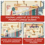 Labirynt magnetyczny Jaja dinozaura, 3+ / TOPBRIGHT