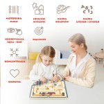 Labirynt magnetyczny Jaja dinozaura, 3+ / TOPBRIGHT