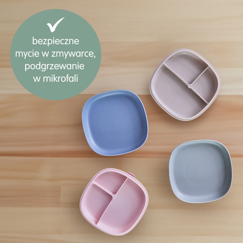 Talerzyk z przyssawką 2 w 1, latte / b.box