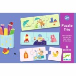 Puzzle trio - życie codzienne / Djeco
