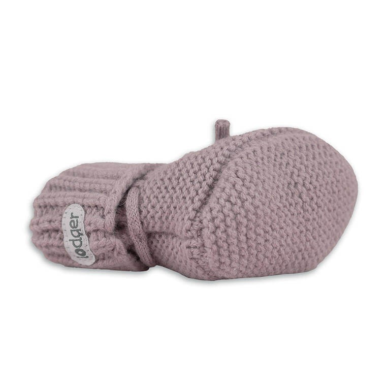Buciki niechodki z wełny merino 100% - Rose / Lodger