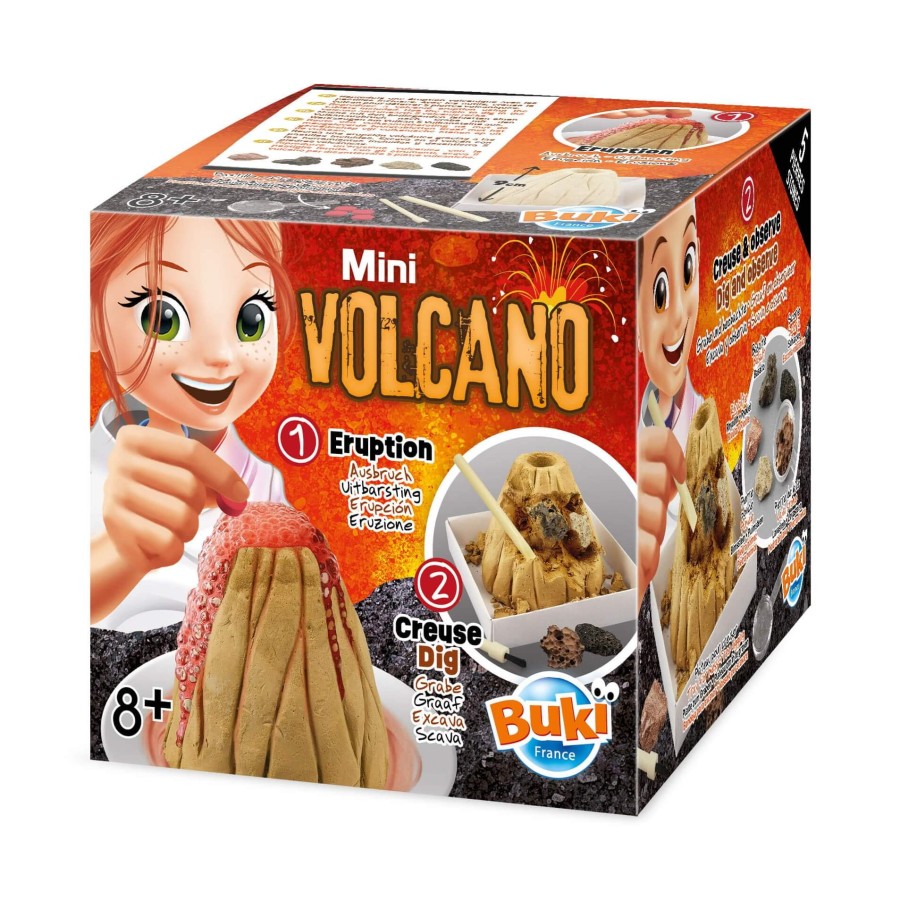 Mini wulkan - erupcja i odkopywanie / Buki