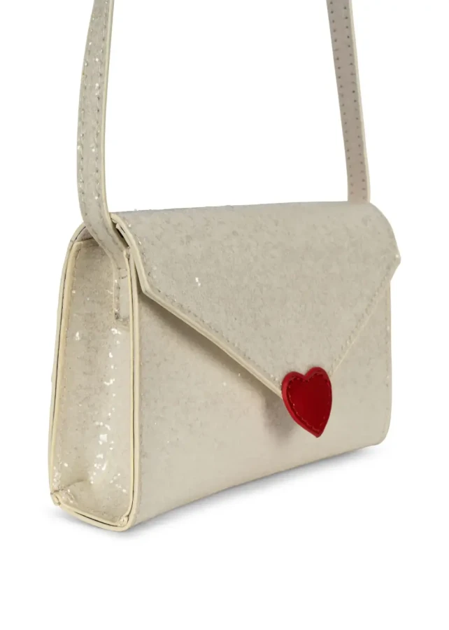 Kopertówka dziecięca Love - Cream Glitter / Konges slojd