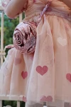 Torebka dziecięca Rose - Glitter Rose / Konges slojd