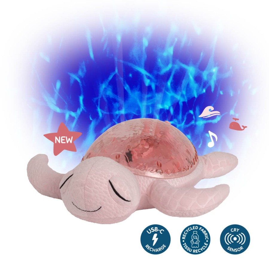Lampka Tranquil Turtle Ocean Eco - żółw różowy / Cloud b