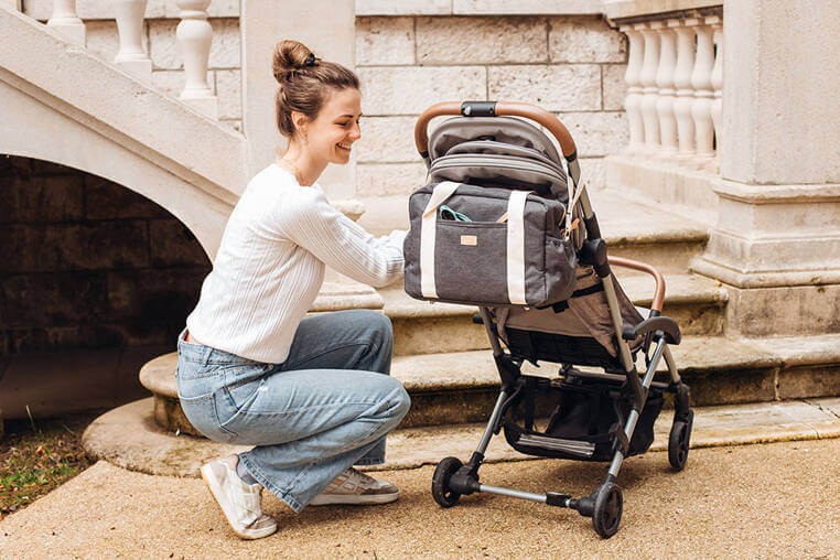 Torba dla mamy Paris Dark heather grey / Beaba