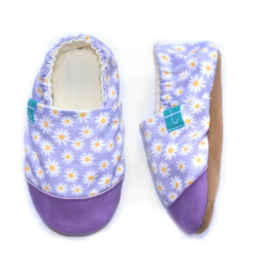 Kapcie do domu, żłobka, przedszkola - VIOLET DAISY / TITOT