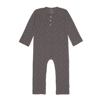 Rampers dziecięcy GOTS - spots anthracite / Lassig