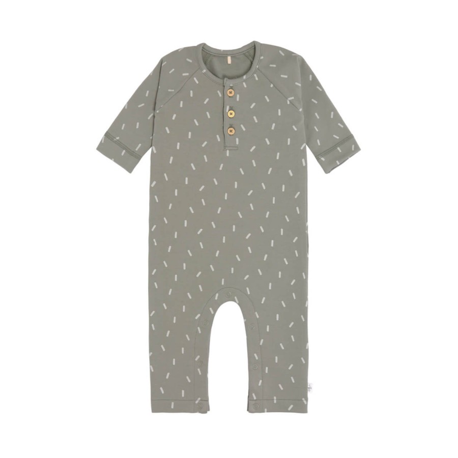 Kombinezon dziecięcy GOTS - speckles olive / Lassig
