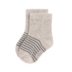 Skarpetki dziecięce GOTS - Grey / Lassig