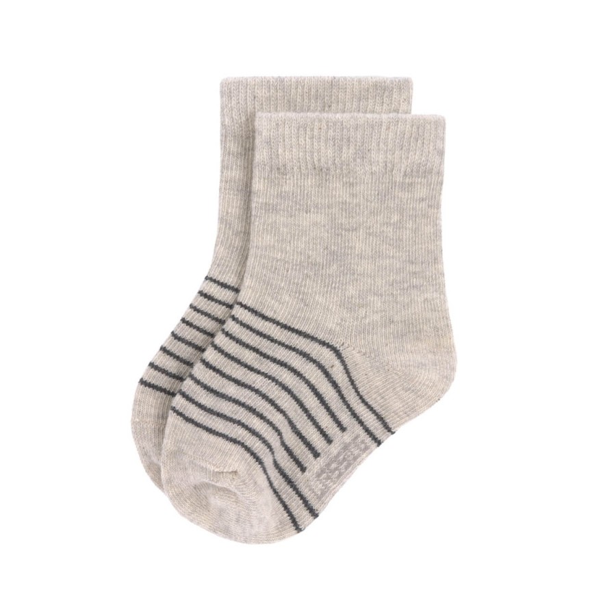 Skarpetki dziecięce GOTS - Grey / Lassig