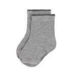 Skarpetki dziecięce GOTS - Grey / Lassig