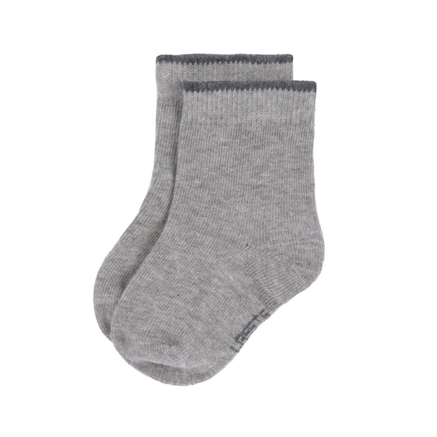 Skarpetki dziecięce GOTS - Grey / Lassig