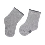 Skarpetki dziecięce GOTS - Grey / Lassig