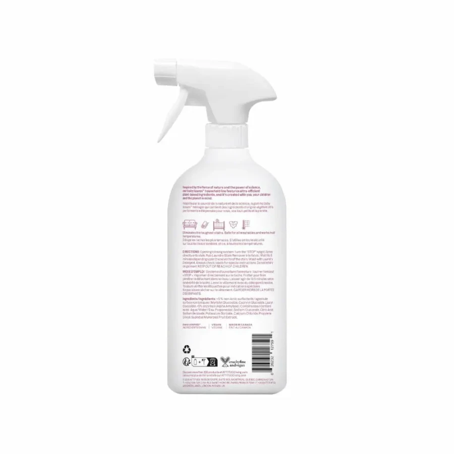 Odplamiacz do Ubranek Dziecięcych, Bezzapachowy, 800 ml / Attitude Little Ones