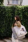 Shopper Bag z kieszonką - PIERRE THE DOG / La Millou