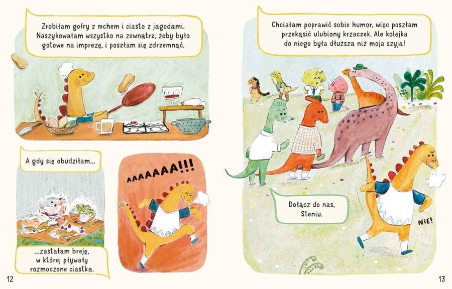 Jak się czują dinozaury. Opowieści 5 minut przed snem / HarperCollins