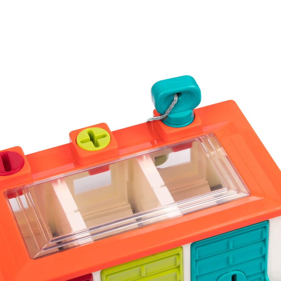 Garaż 3-stanowiskowy z autkami i kluczami / B.Toys