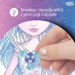 Szkicownik z kredkami, szablonami i naklejkami M Nenuphia Nebulous / Nebulous Stars