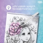 Kolorowanki z czarnymi kartkami i pisakami M Isadora / Nebulous Stars