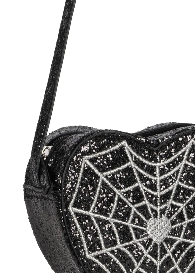 Torebka dziecięca Tut - black spider web / Konges slojd