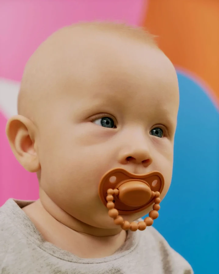 Smoczek pozycjonujący - Pumpkin Spice / LUU Kids