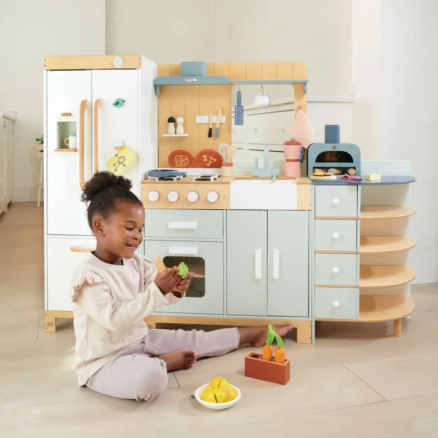 Drewniana kuchnia XXL z piekarnikiem La Fiamma Grand Kitchen / Tender Leaf Toys