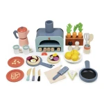 Drewniana kuchnia XXL z piekarnikiem La Fiamma Grand Kitchen / Tender Leaf Toys