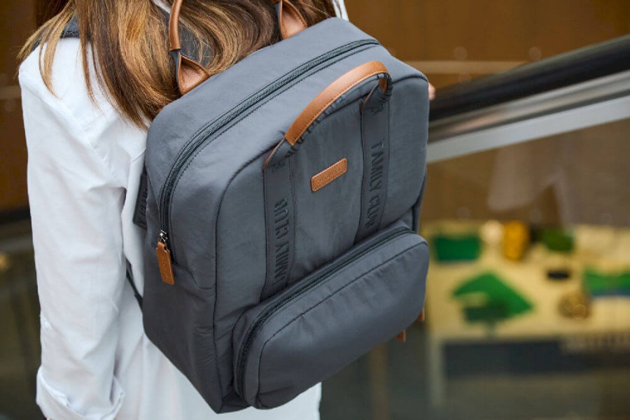 Plecak dla rodzica Family Club Signature Urban Dark Grey / Childhome