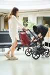Plecak dla rodzica Family Club Signature Urban Burgundy / Childhome